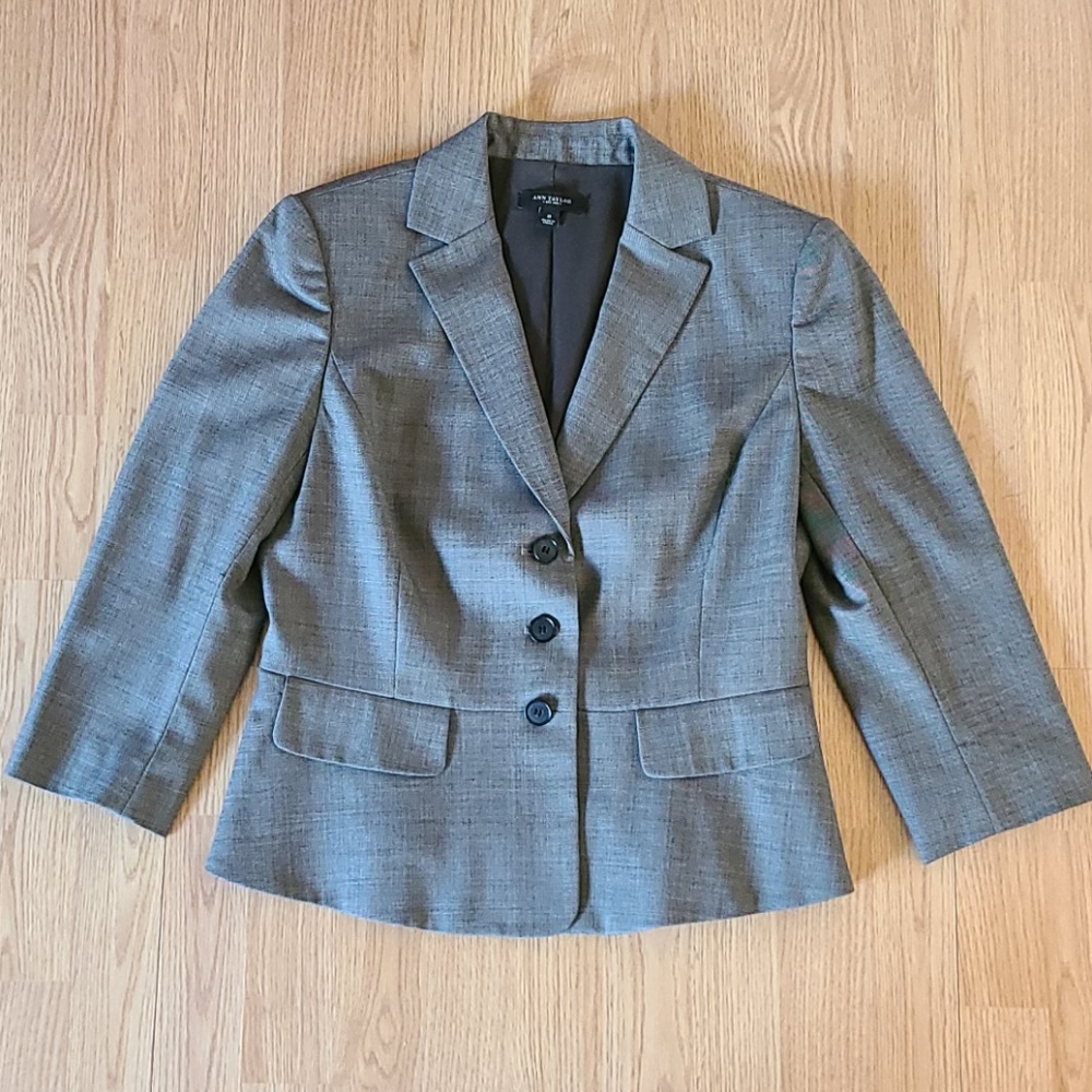 Ann Taylor Grey Blazer